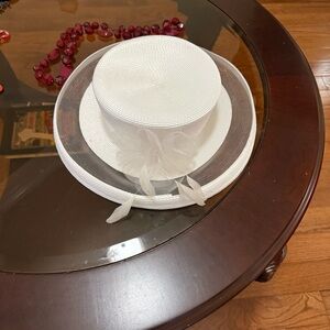 Elegant White Women's Hat